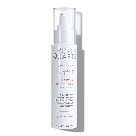 Roze + Quartz® Super 7 Leave-In Conditioner • Seven Benefits for All Hair Types (3.3oz)