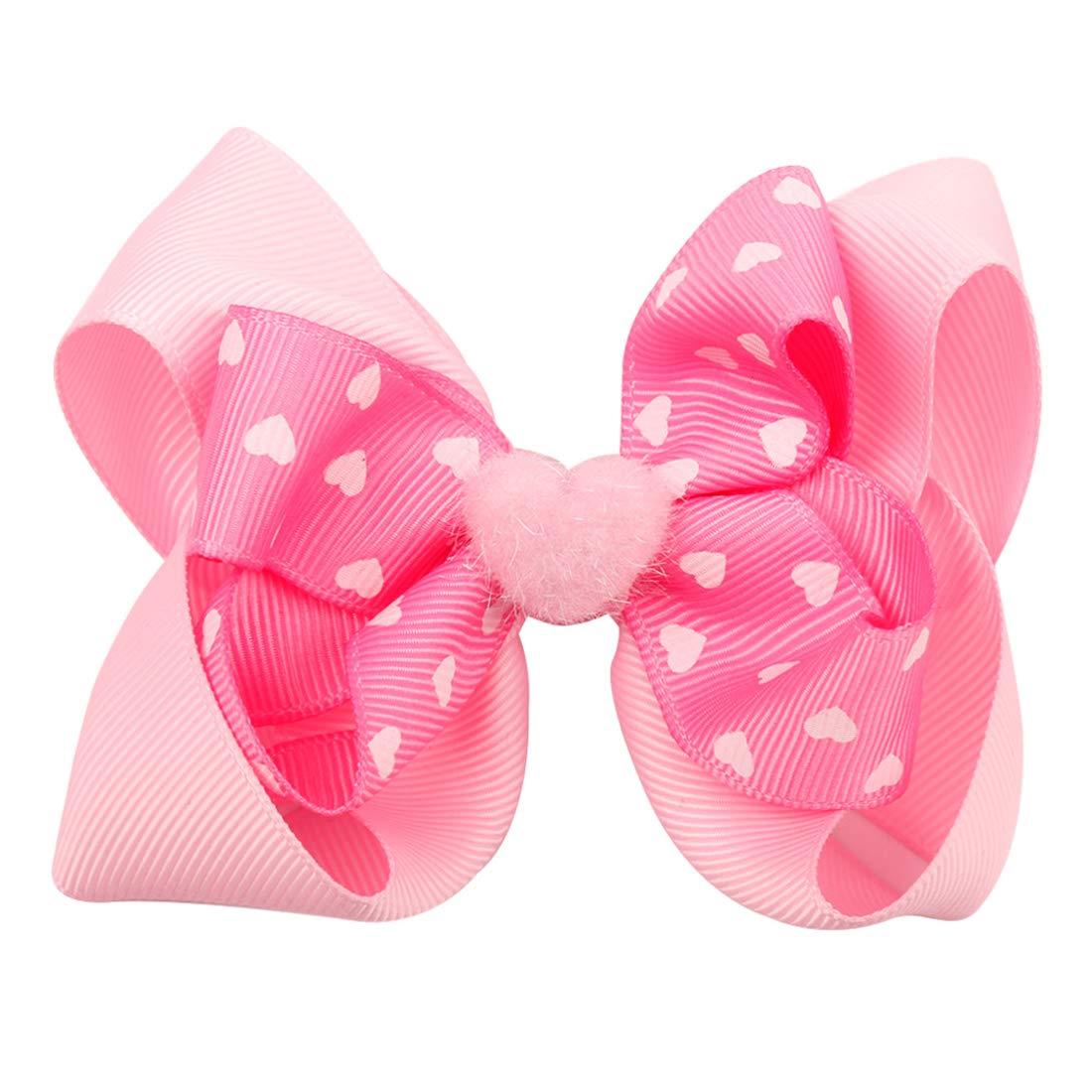 Valentine’s Day Hair Clips Hair Bow for Girls Hair Accessories TSFJ10 (4pcs)