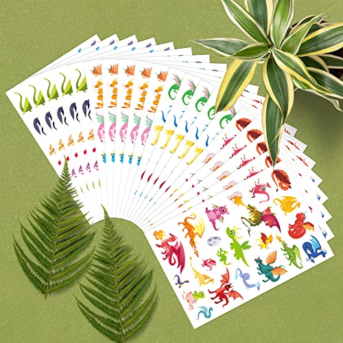 Dragon Temporary Tattoos Party Favors - 355pcs