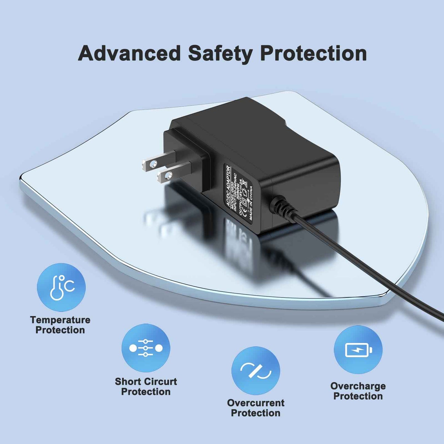 Vanjua 5V Charger Cord for Philips Norelco Shavers - Compatible with OneBlade QP2724/QP2834, MG5910/MG7910/MG9510, 2400/3900 Series & More - Replacement Power Cable with Plug