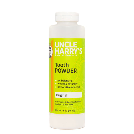 Uncle Harry's All Natural Tooth Powder, 16oz