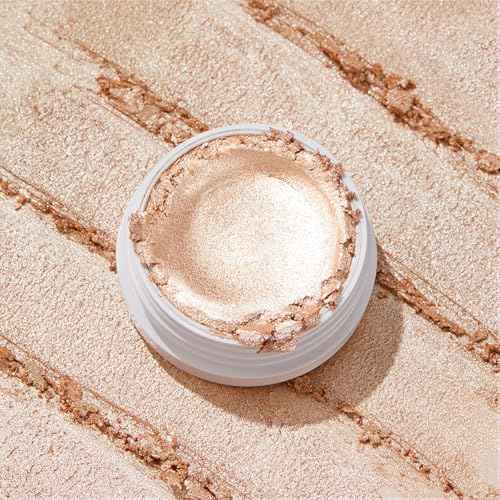 ColourPop Super Shock Highlighter Makeup - High-Pigment, Cr?me-Powder Face Makeup - Buildable & Blendable Formula with a Unique Bouncy Texture - Flexitarian (0.15 oz)