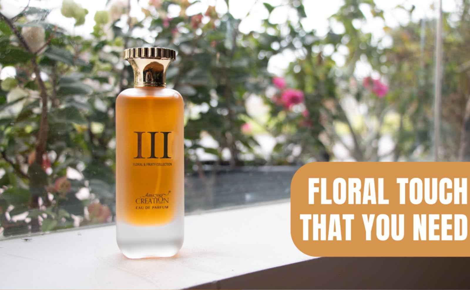 Amazing Creation Floral & Fruity Collection III Eau de Parfum for Unisex, 3.4 fl oz / 100ml