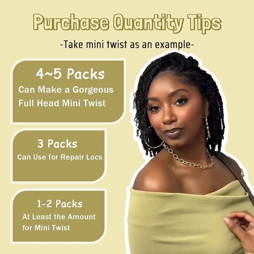 Afro Kinkys Bulk Human Hair for kinky curly Twist Human Braiding Hair For Micro Locs Extensions marley natural Black Color 12 inches 70g/pack