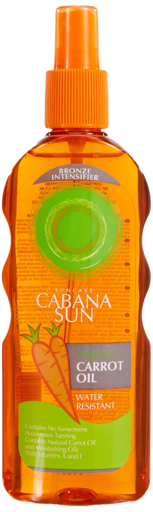 Cabana Sun Original Carrot Oil Accelerates Tanning 200ml