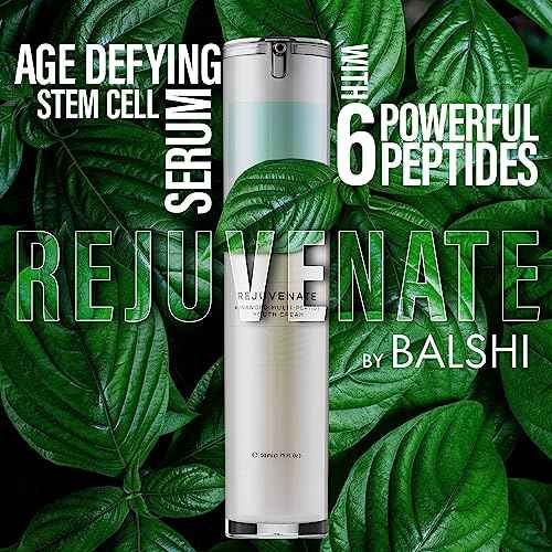 REJUVENATE Growth Factor Cream - Ultimate Hydrating Face Cream Moisturizer, Multi-Peptide Cream w/Collagen Stimulators for Firm, Youthful Skin - Diminish Fine Lines, Wrinkles & Dark Circles, 50ml