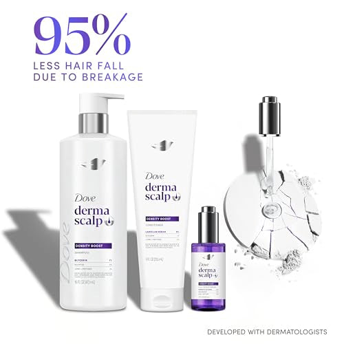 Dove Derma Scalp Density Boost Shampoo for Thinning Hair 16 oz