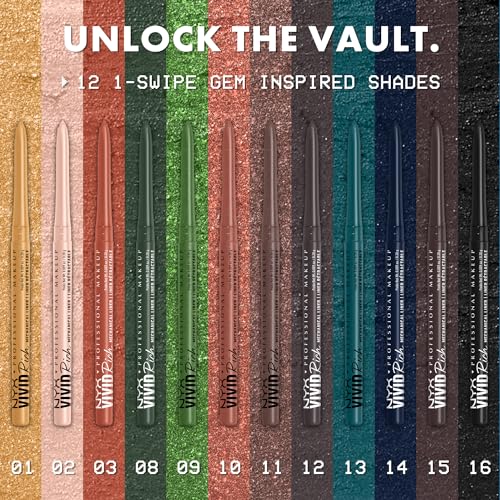 NYX Vivid Rich Mechanical Eye Pencil - Slate Grey