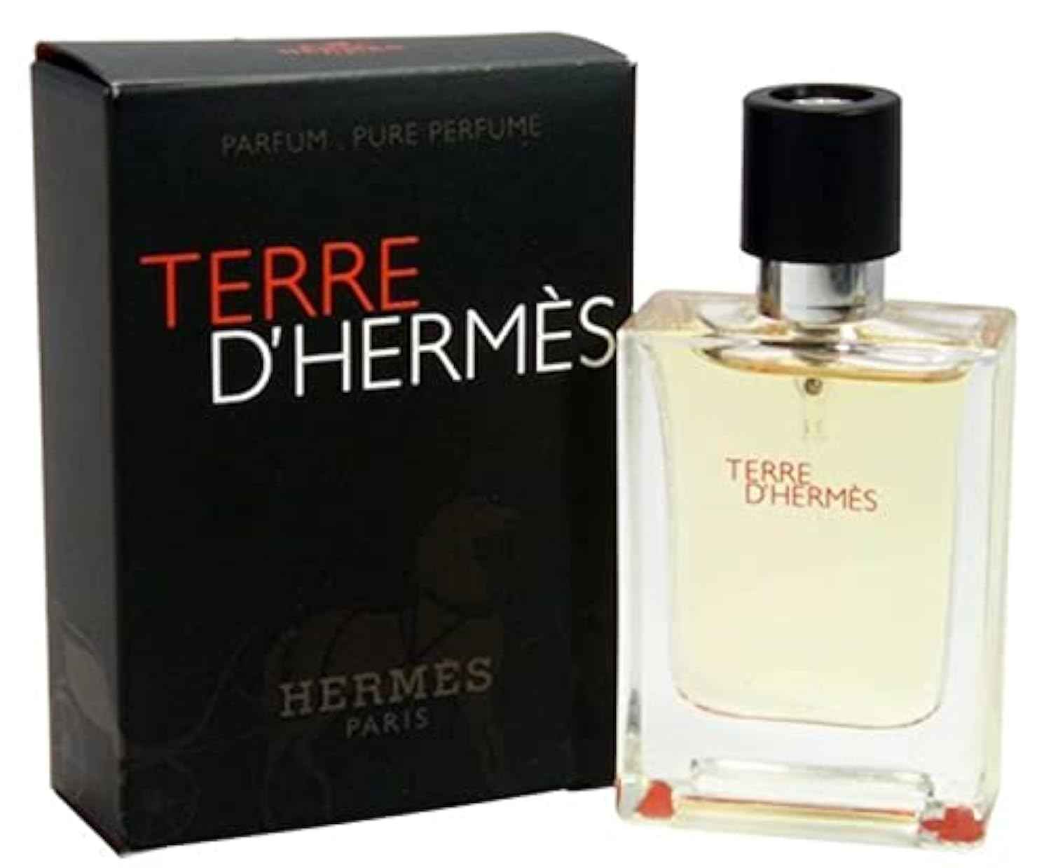 Hermes Hermes Terre D'hermes Pure Perfume Mini for Men 0.42oz/12.5 Ml, 0.42 fluid_ounces