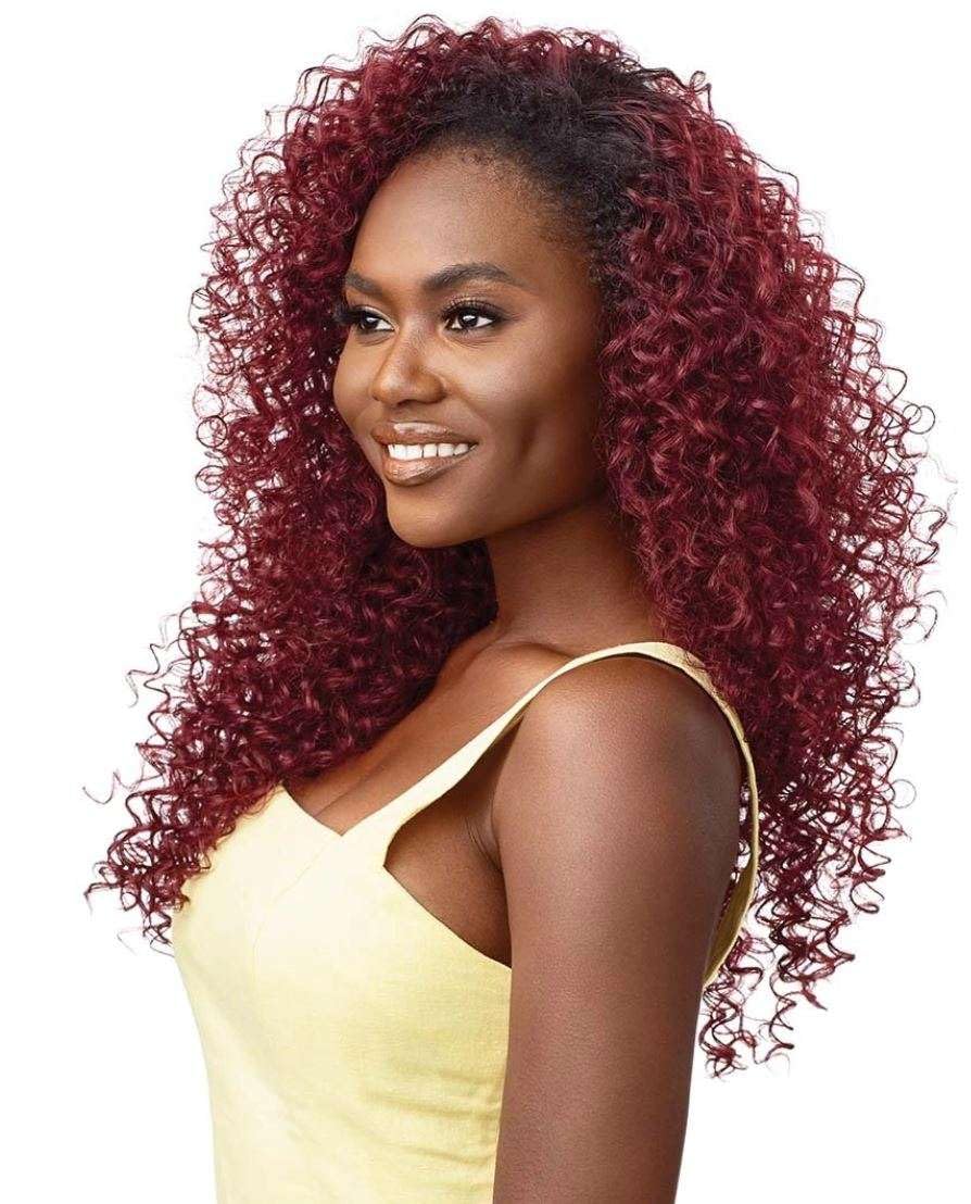 Converti-Cap Outre Synthetic Wig - DOMINICAN BOUNCE (1B Off Black)