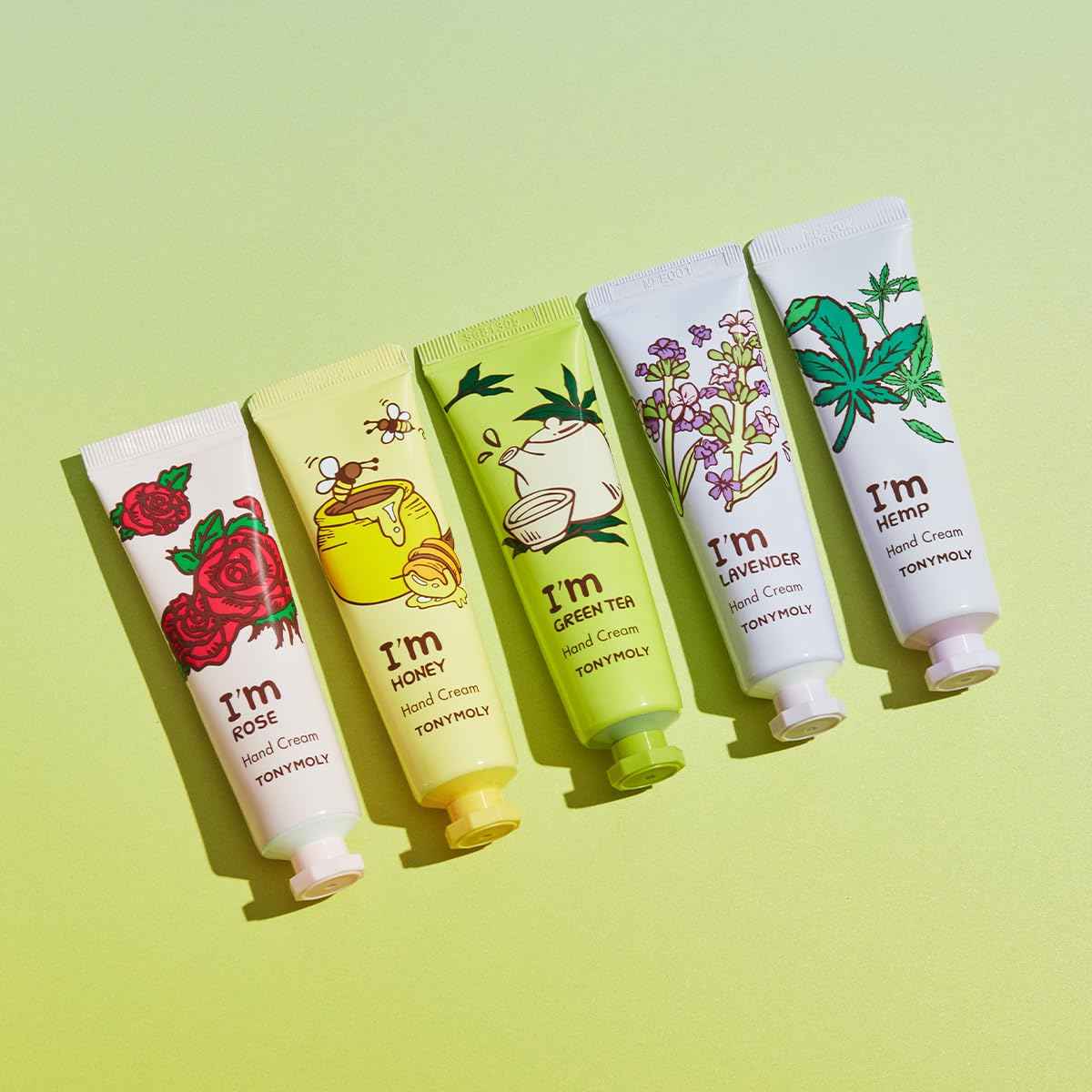 TONYMOLY I'm Hand Cream, Assorted 3, 4 Pack