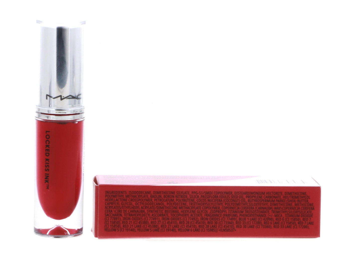 MAC Locked Kiss Ink 24HR Lipcolour Lipstick - 77 Gossip (Fuchsia Pink) - .14 fl oz / 4 mL