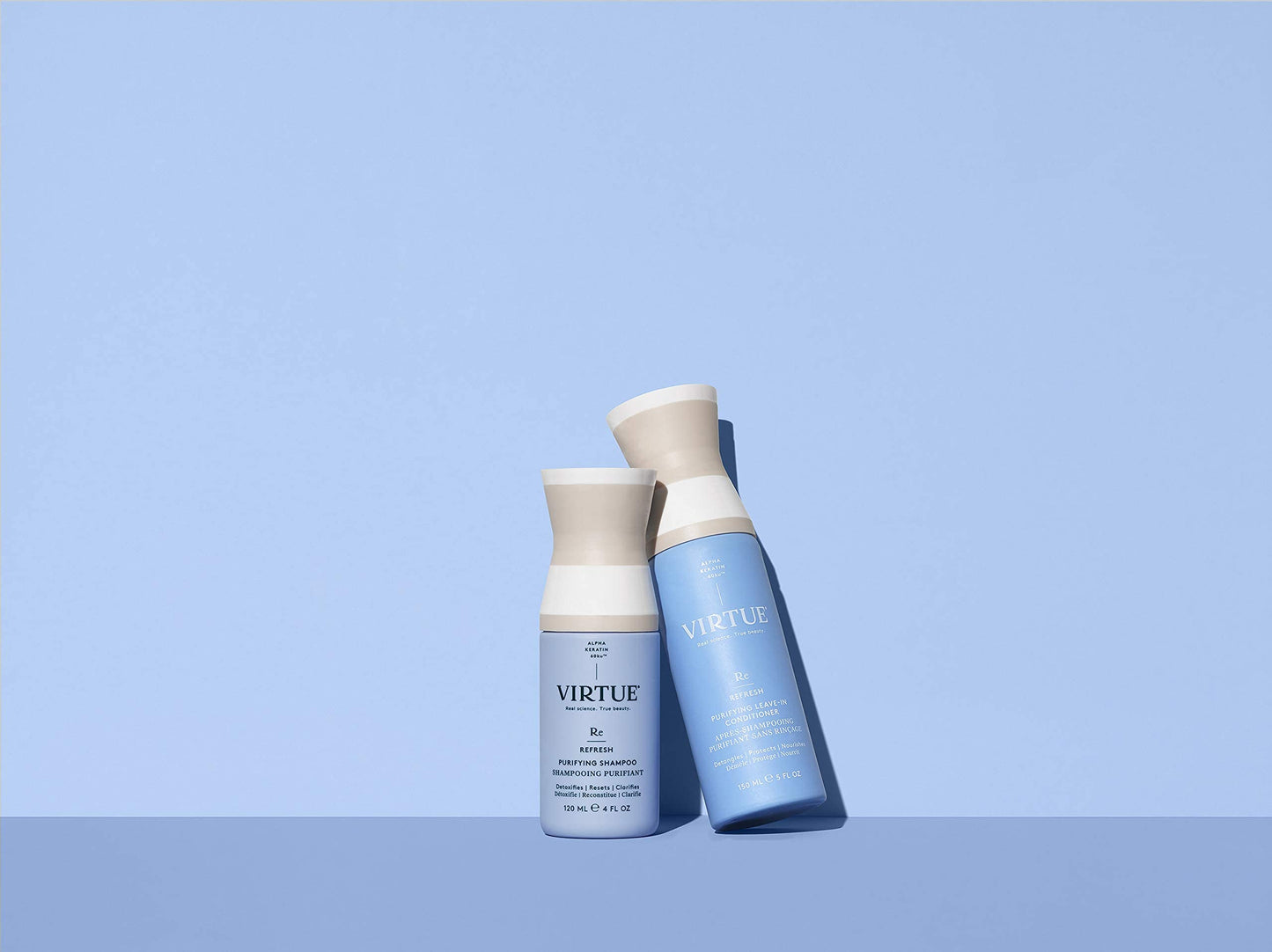 VIRTUE Air Dry Essentials | Repair, Hydrate, Add Shine for Easy Air Dried Hair