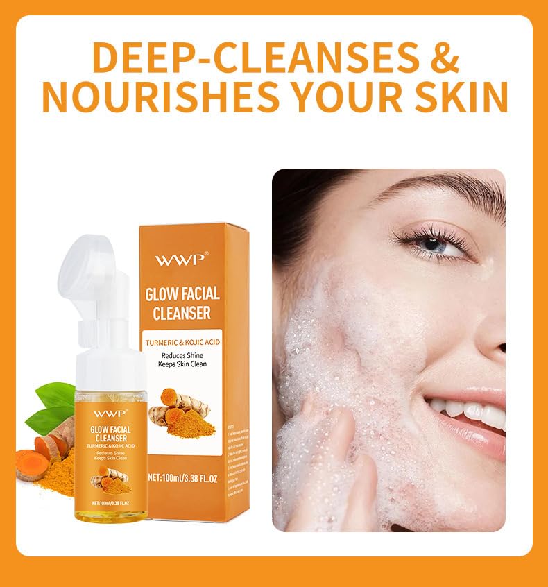 Turmeric Kojic Acid Foaming Face Wash Mousse 100ml