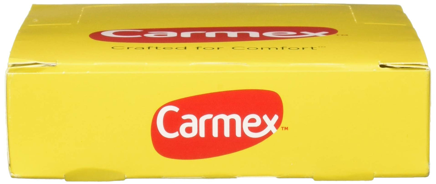 Carmex Classic Lip Balm Medicated, 0.25 Ounce (Pack of 12)