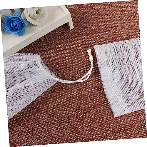 20pcs Nylon Soap Foaming Net Exfoliating Shower Pouch