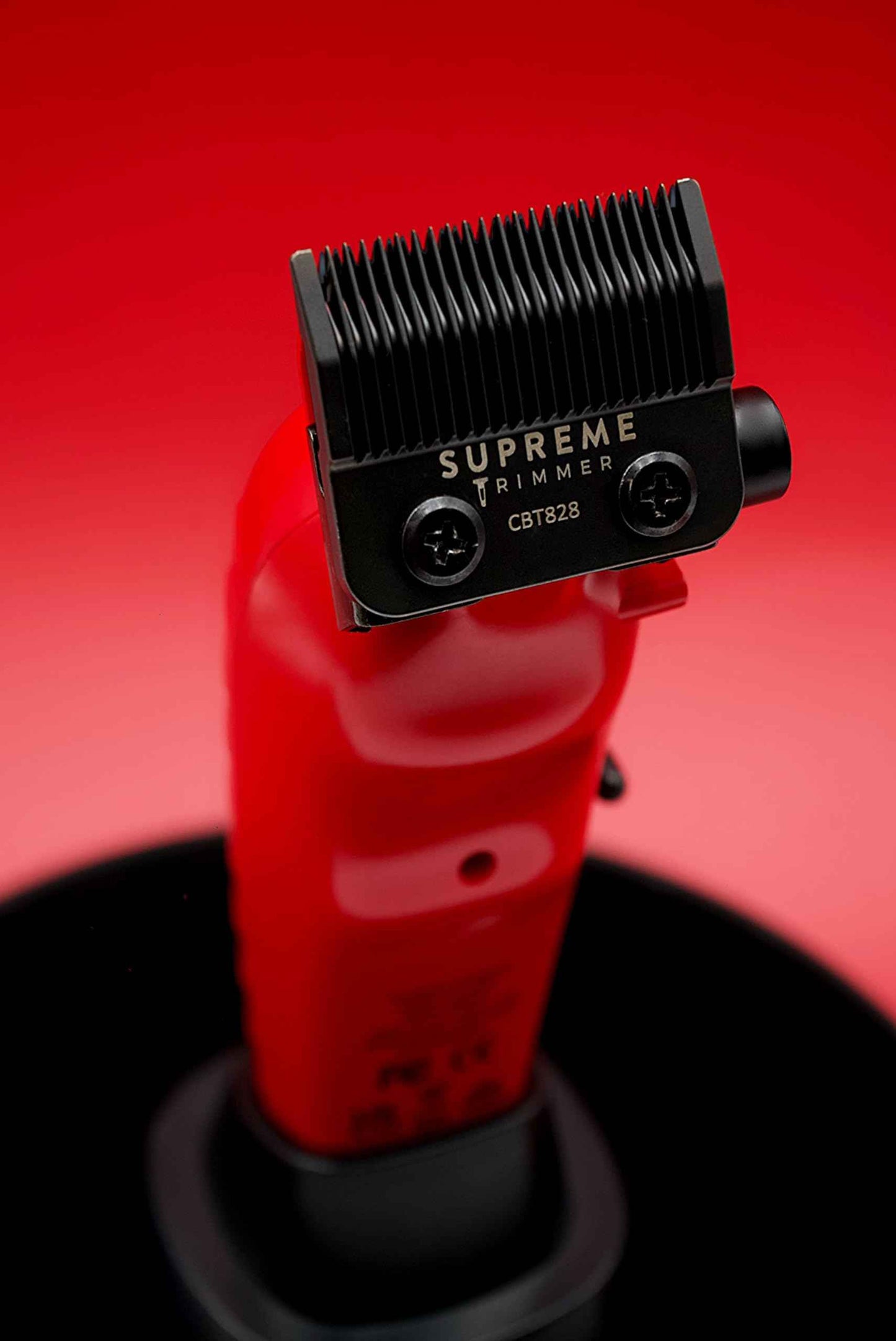 Supreme Trimmer DLC Coated Steel Replacement Blade CBT828 | Taper Blade for Hair Clippers | Black