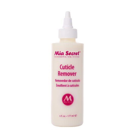 Mia Secret Cuticle Softener & Remover - Quick Easy Safe - Removes Cuticles Safely and Softens The Edge - Excellent for Manicures and Pedicures (6 Fl Oz (Pack of 1))