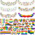 17 Sheets LGBT Pride Temporary Tattoos for Adults & Kids