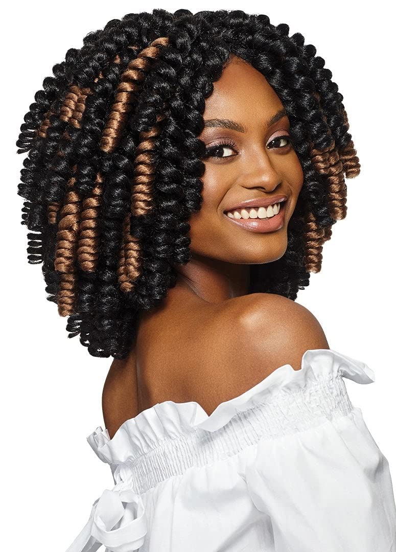 Outre X-Pression Curlette Braid – Medium 20" (#30 Light Auburn)