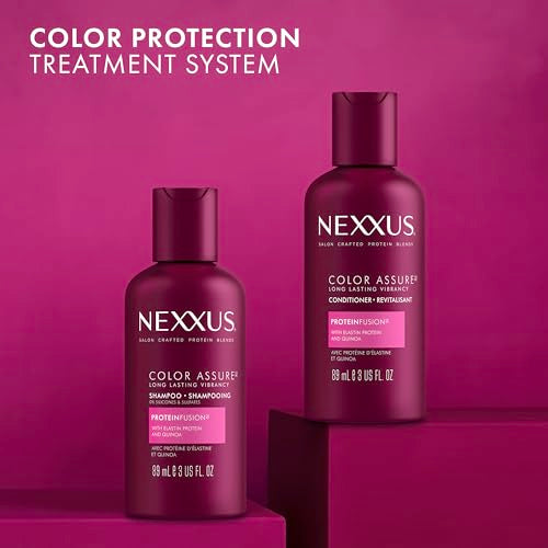 Nexxus Color Assure Sulfate Free Shampoo 3 oz - ProteinFusion for Color-Treated Hair
