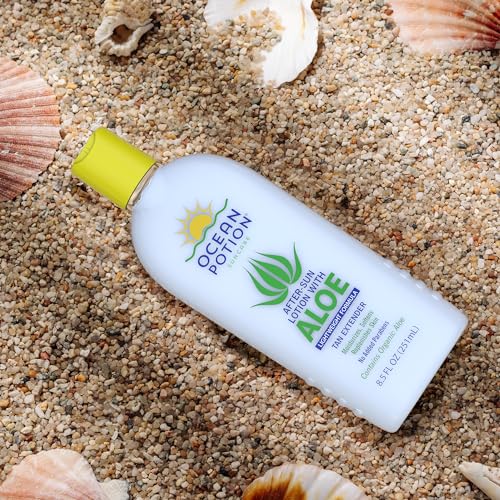 Ocean Potion After Sun Lotion with Aloe Vera & Vitamin E, 8.5 oz