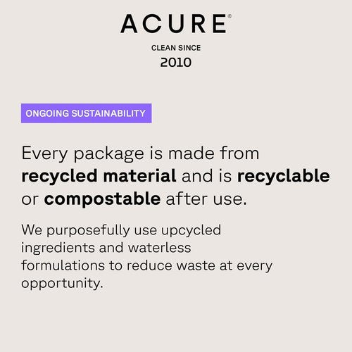 Acure Radically Rejuvenating Dual Phase Bakuchiol Serum - Bakuchiol Oil Serum for Face, Anti Aging Retinol Alternative for Wrinkles & Fine Lines, Cold Pressed Botanical Oils, 0.67 fl oz (2 Pack)