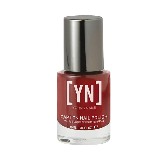 Young Nails Caption Nail Polish. Chip Resistant Nail Lacquer with Glossy Shine Finish, Professional Nail Polish