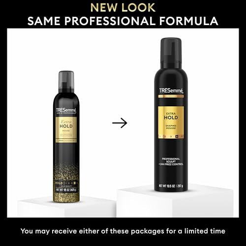 TRESemm? Hair Mousse Pack of 6 Extra Hold For 24H Touchable Hold & Volume with Pro Lock Tech 10.5 FL Oz