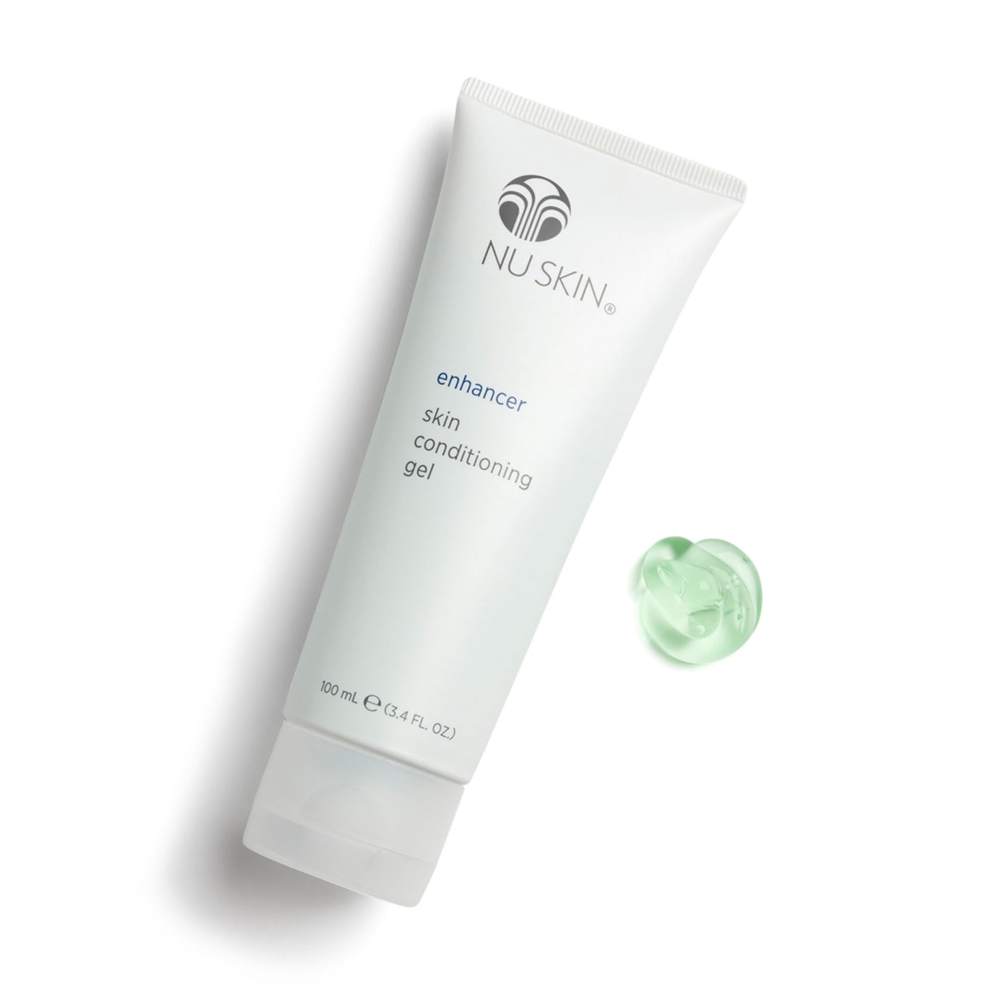 Nu Skin Enhancer Skin Conditioning Gel 3.4 fl oz - Aloe Vera-Infused Soothing Formula for Ultimate Skin Comfort, Hydration, and Versatility in Skincare Routines - Lightweight Non-Greasy Moisturizer