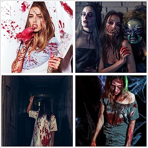 Halloween Fake Blood Makeup Kit - 3 Pack SFX Makeup