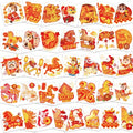 72pc Chinese New Year Temporary Tattoos 2026 Year of Horse