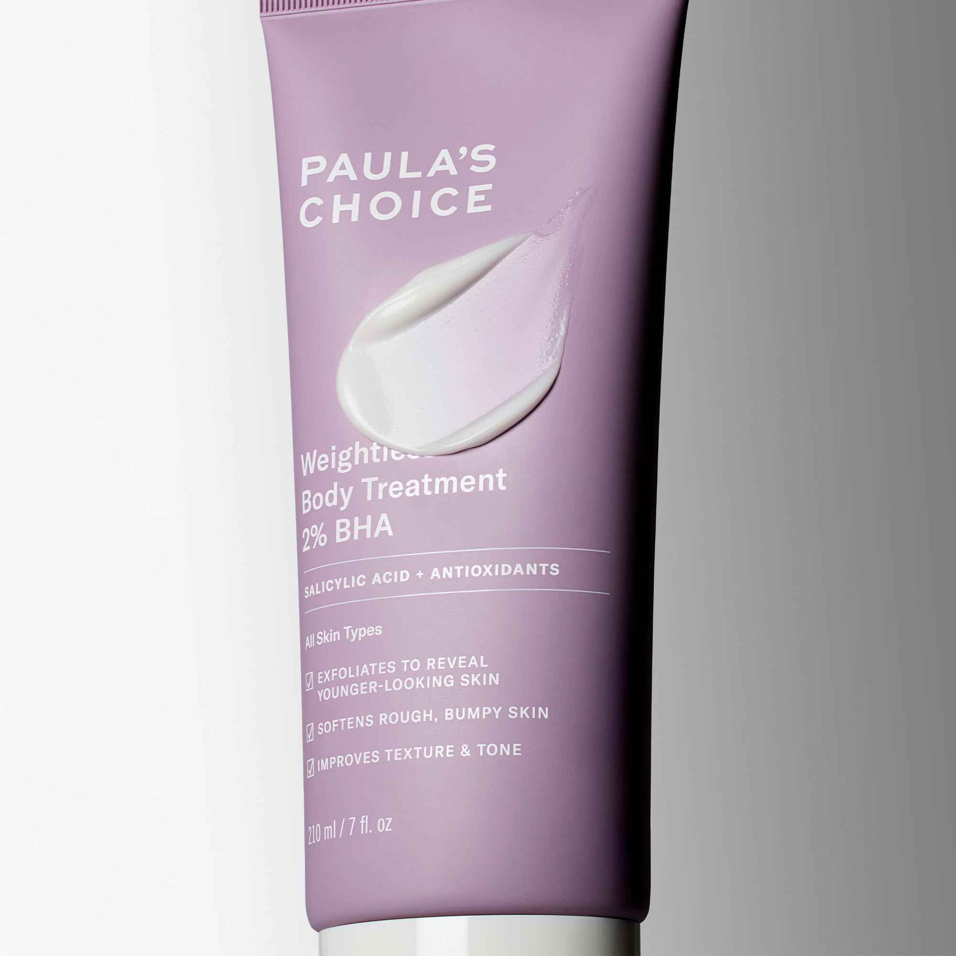 Paula's Choice Weightless Body Lotion Treatment 2% BHA, Salicylic Acid & Chamomile Lotion Exfoliant, Body Moisturizer for Keratosis Pilaris (KP) Prone Skin & Clogged Pores, Fragrance-Free
