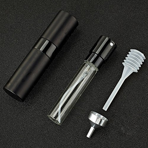 LISAPACK 8ml Refillable Travel Perfume Atomizer Spray Bottle