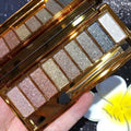 Glitter Eyeshadow Palette 9 Colors Highly Pigmented Waterproof