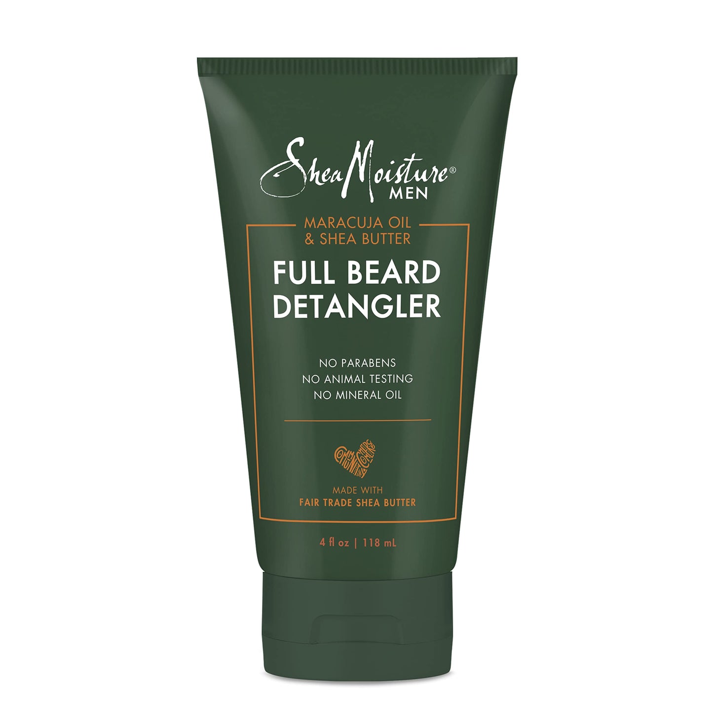 SheaMoisture Beard Wash & Conditioning Oil - Deep Clean & Refresh with Shea Butter & Maracuja Oil - Full Beard Detangler, 6 oz