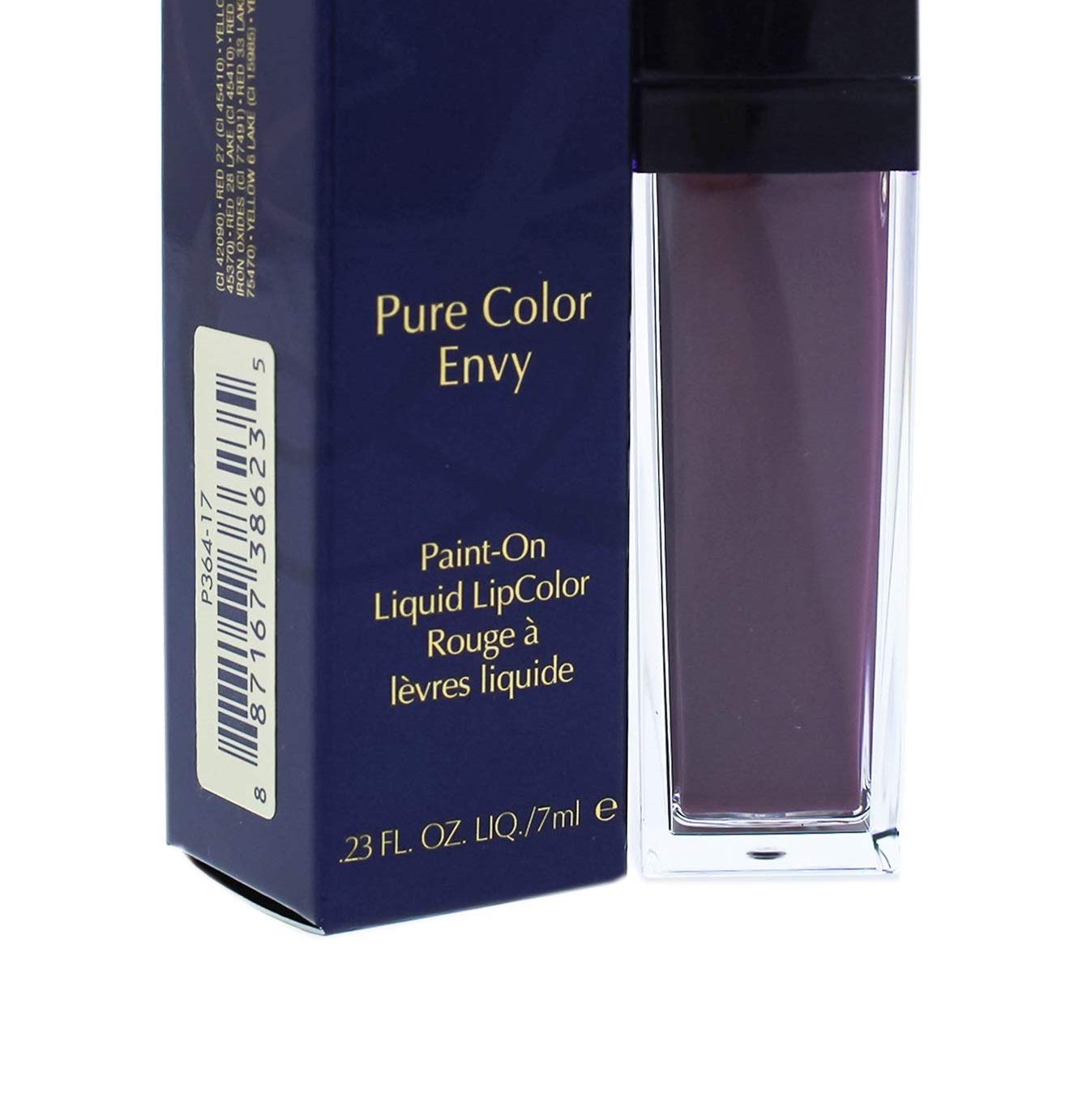 Estee Lauder Pure Envy Paint on Liquid Lip Color that delivers intense, smooth, ultra-comfortable 404 Orchid Flare for Women, 0.23 Ounce