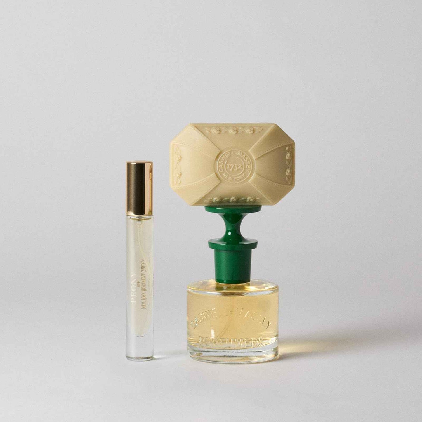 Caswell-Massey Peony Perfume Spray, Sweet Floral Scent for Women with Wild Berry and Amber, Made in USA, 0.25 Oz