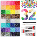 32 Colors Bedazzling Kit with 45000 3mm Flatback Rhinestones