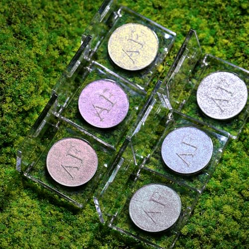 Duochrome Holographic Face Highlighter Powder - Waterproof Iridescent Glow