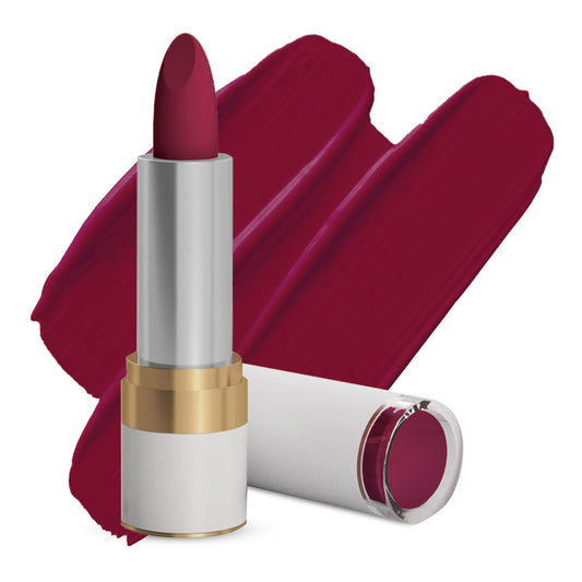 Mirabella Sealed with a Kiss Full Coverage Moisturizing Lipstick, Richly Pigmented, Ultra Creamy, Hydrating and Mineral-Based Lip Color with Antioxidant Vitamin E in Matte & Shine Shades