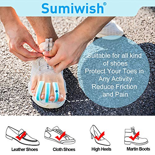 Foam Toe Separators - 10 Pack Breathable Toe Spacers