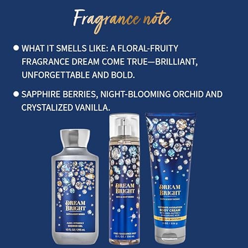Bath & Body Works Dream Bright Moisturizing Body Wash, 10 Fl oz