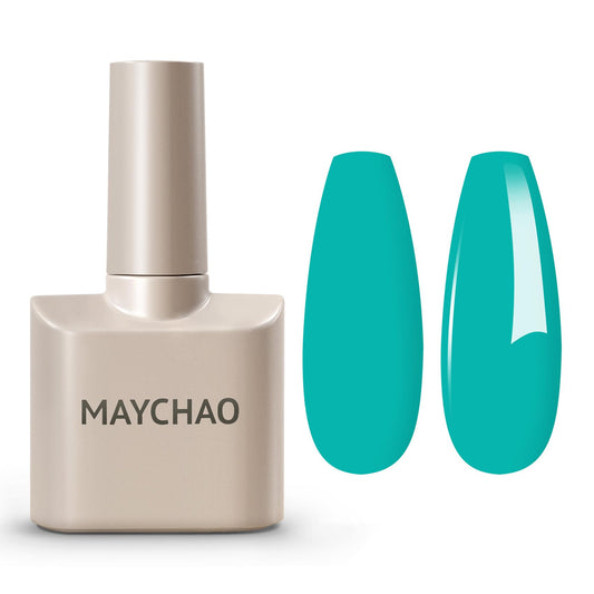 MAYCHAO 15ML Gel Nail Polish 1Pc Deep Oceanside Gel Polish Soak Off UV LED Nail Polish Nail Art Starter Manicure Salon DIY at Home, 0.5 OZ