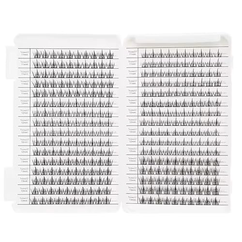 [4paris] Miss Lashes Girly Curl Voluminous Multi-Layered, 11mm Crisscross, GC11
