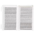 [4paris] Miss Lashes Girly Curl Voluminous Multi-Layered, 11mm Crisscross, GC11