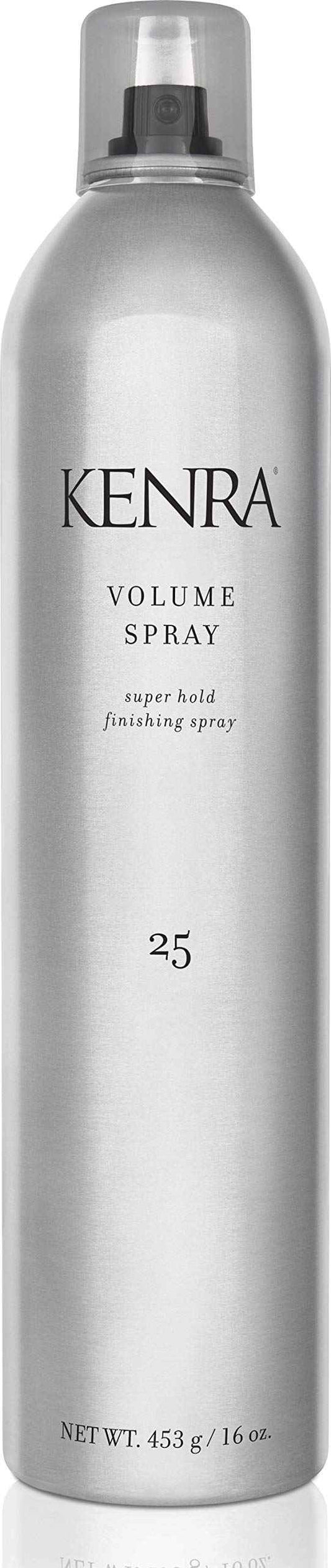 Kenra Professional Volume Spray 25 50% | Super Hold Finishing & Styling Hairspray | Flake-free & Fast-drying | Wind & Humidity Resistance | All Hair Types | 16 oz