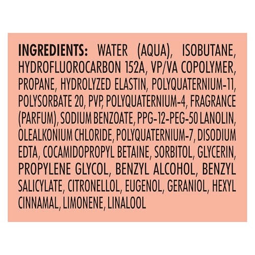 Nexxus Volumizing Foam Hair Mousse, for Volume Volume Mousse Hair Styling 2 oz