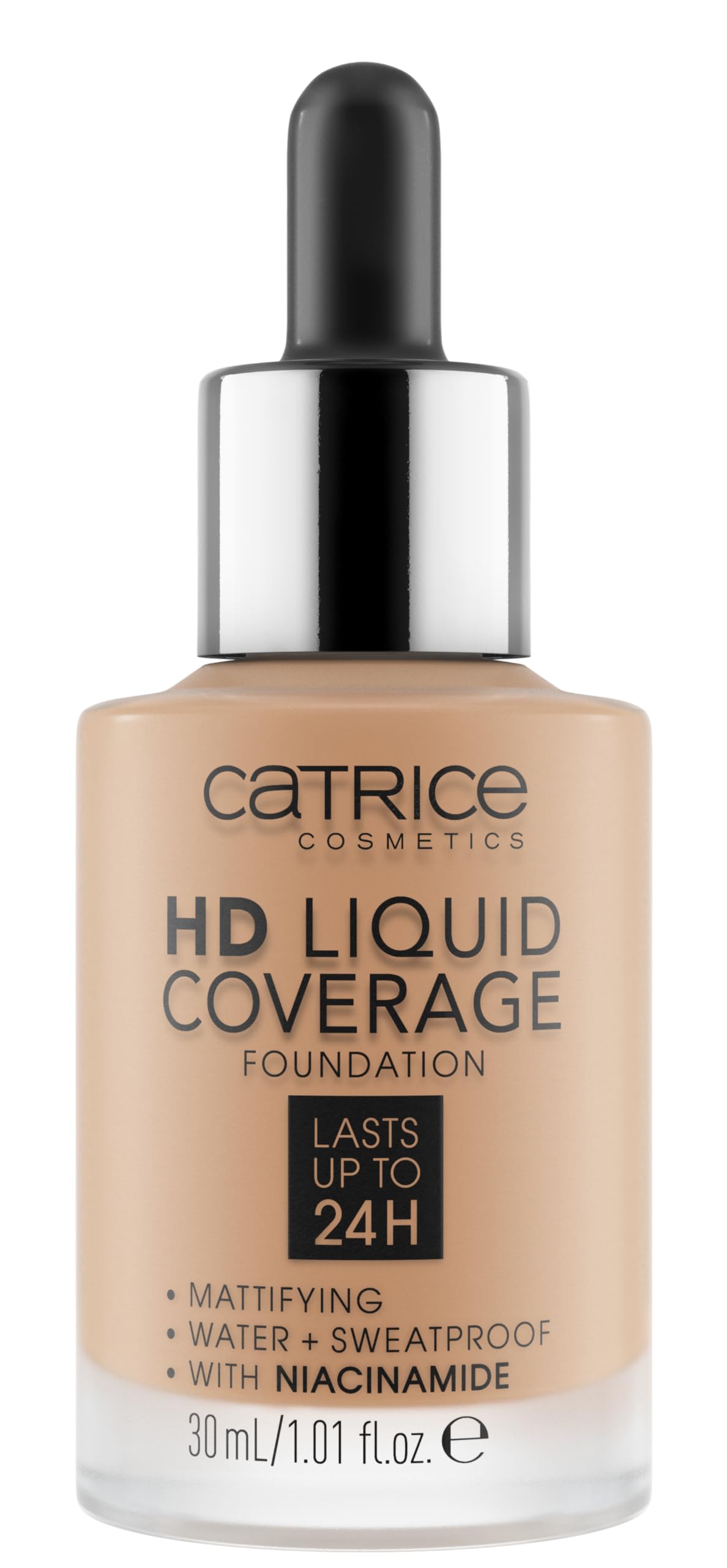 Catrice | HD Liquid Coverage Foundation | High & Natural Coverage | Vegan & Cruelty Free (050 | Rosy Ash)