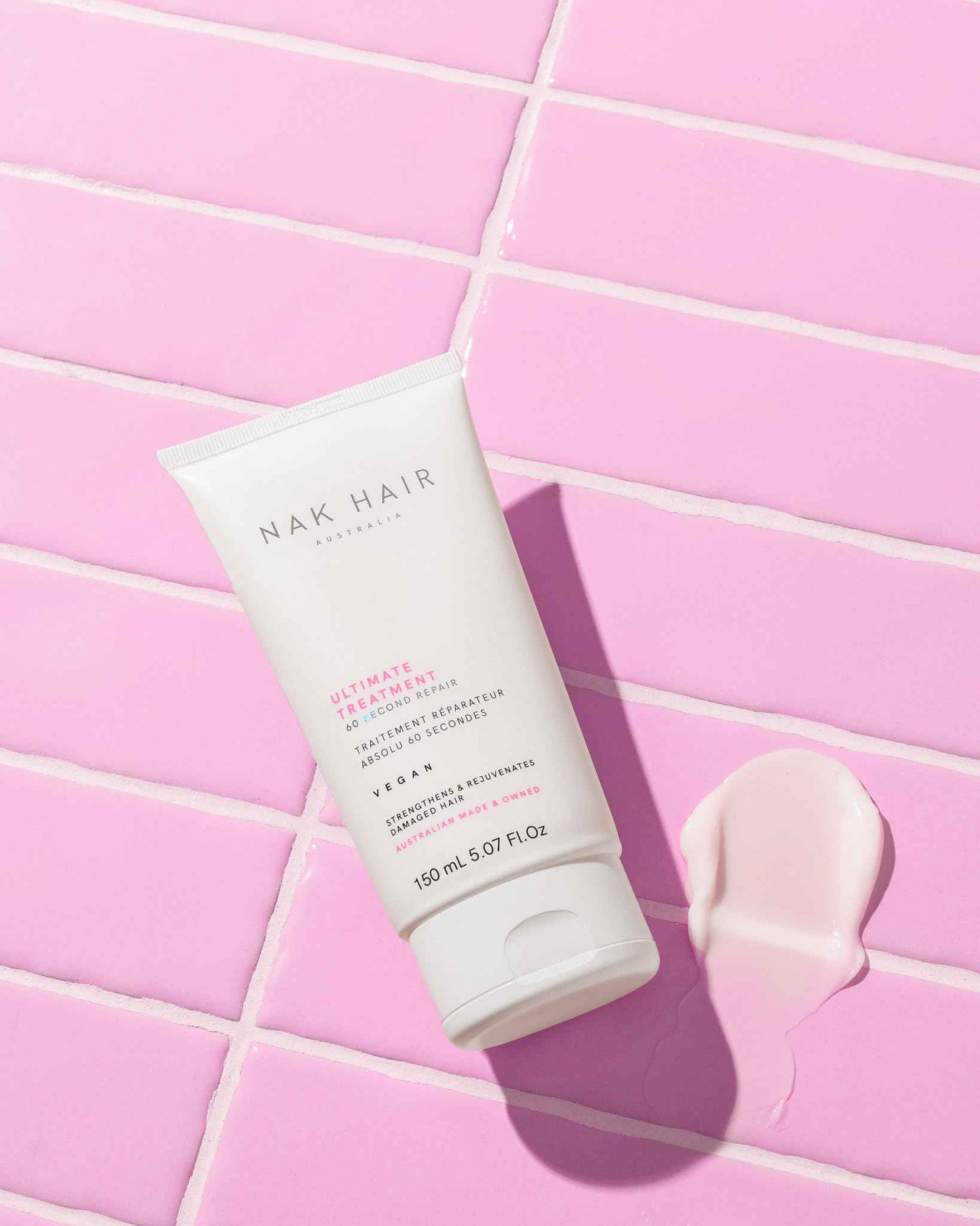 NAK Hair Ultimate Treatment 60 Second Repair 150ml - Rejuvenating Hair Mask Conditioner